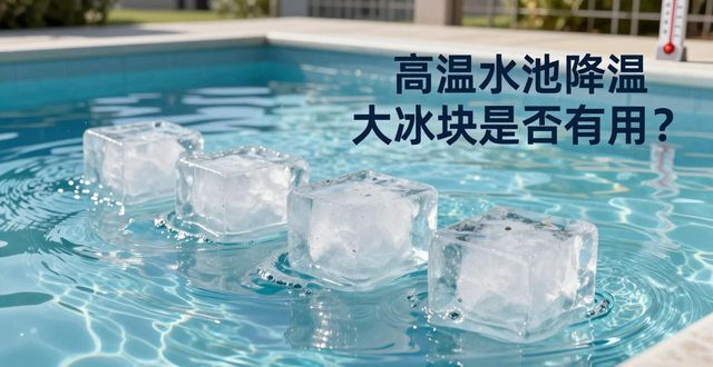 长沙高温水池降温大冰块，到底管不管用？